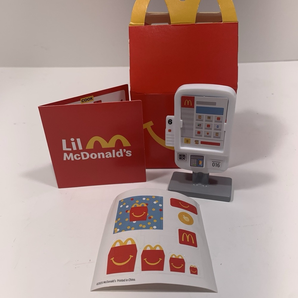 McDonalds Happy Meal Lil Little Toys Self‎ Ordering Kiosk
